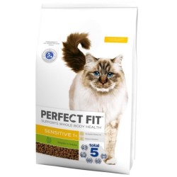 PERFECT FIT Sensitive 1+ Truthahn-reiches 7 kg Trockenvollfutter für empfindliche erwachsene Katzen