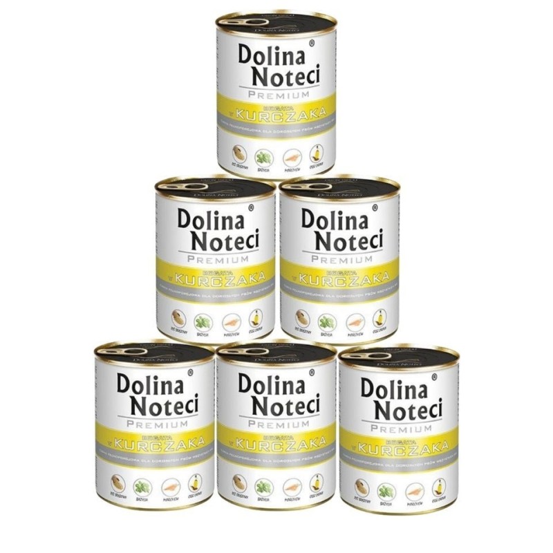 DOLINA NOTECI Premium reich an Huhn 6x800g