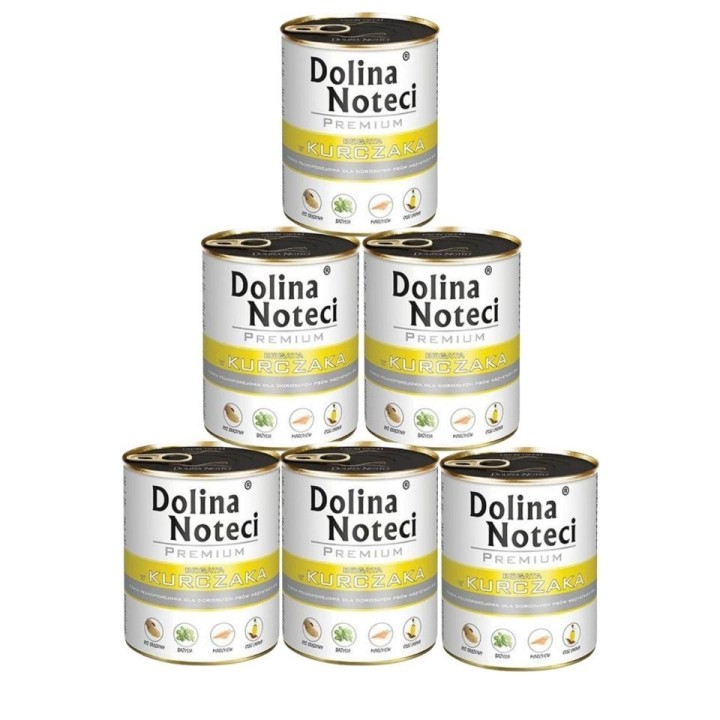 DOLINA NOTECI Premium reich an Huhn 6x800g