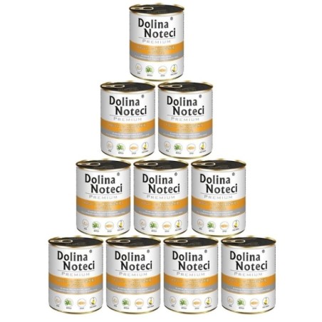 DOLINA NOTECI Premium reich an Ente mit Kürbis 10 x 800 g