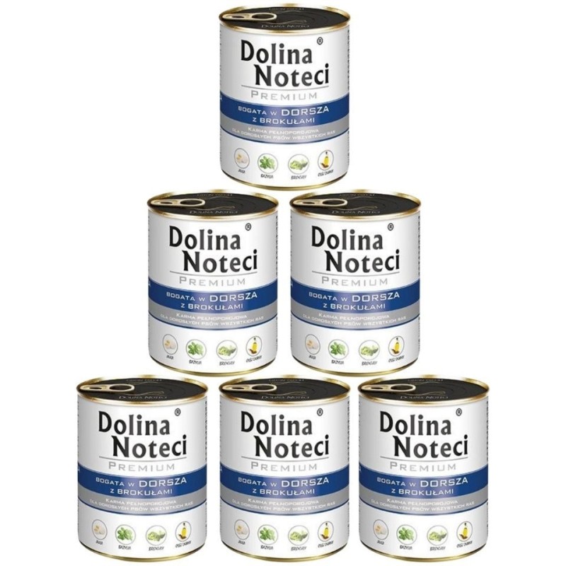 DOLINA NOTECI Premium Kabeljau mit Brokkoli 6 x 800g
