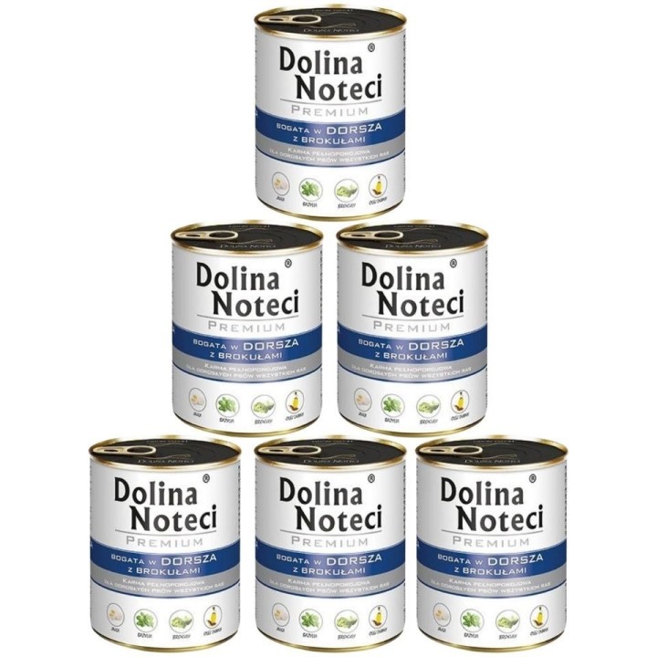DOLINA NOTECI Premium Kabeljau mit Brokkoli 6 x 800g