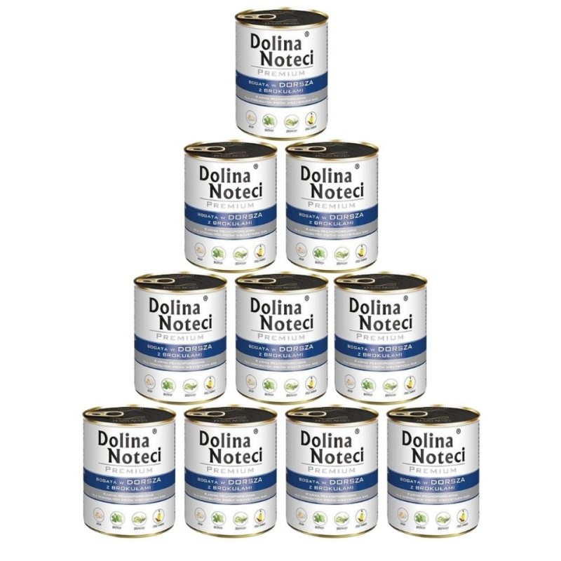DOLINA NOTECI Premium Kabeljau mit Brokkoli 10x800g