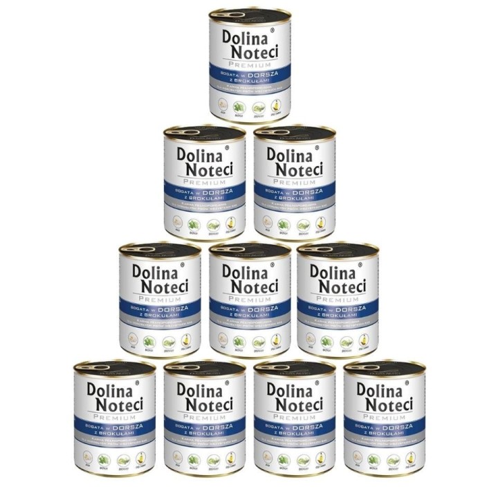 DOLINA NOTECI Premium Kabeljau mit Brokkoli 10x800g