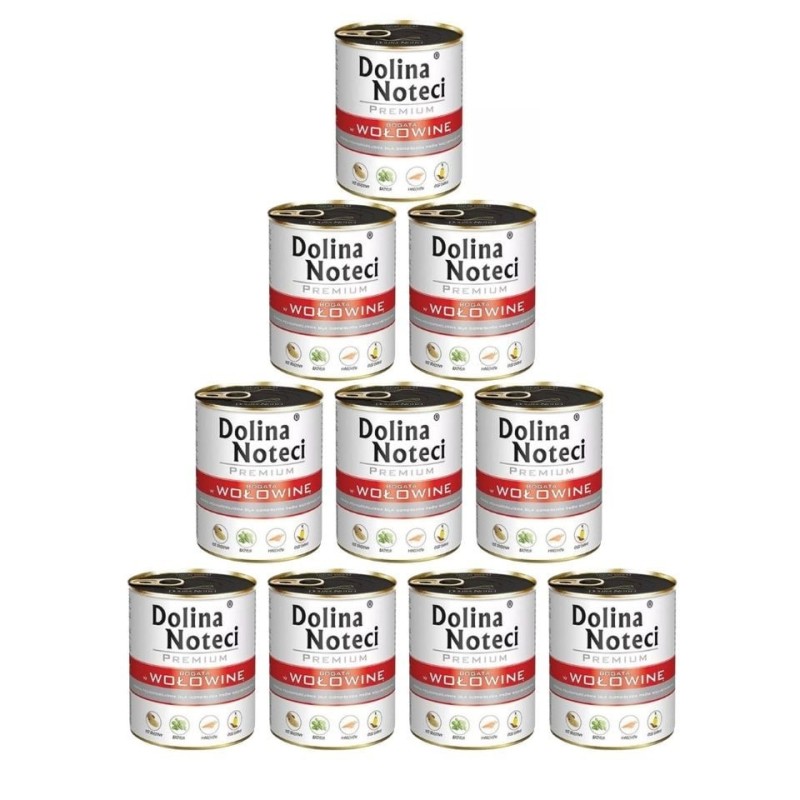 DOLINA NOTECI Premium reich an Rind 10 x 800 g