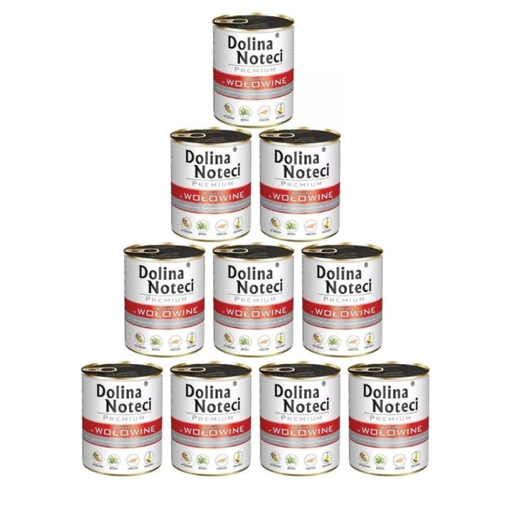 DOLINA NOTECI Premium reich an Rind 10 x 800 g