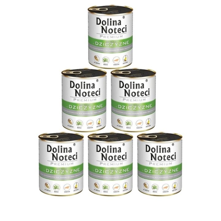 DOLINA NOTECI Premium Reich an Wildfleisch 6x800g