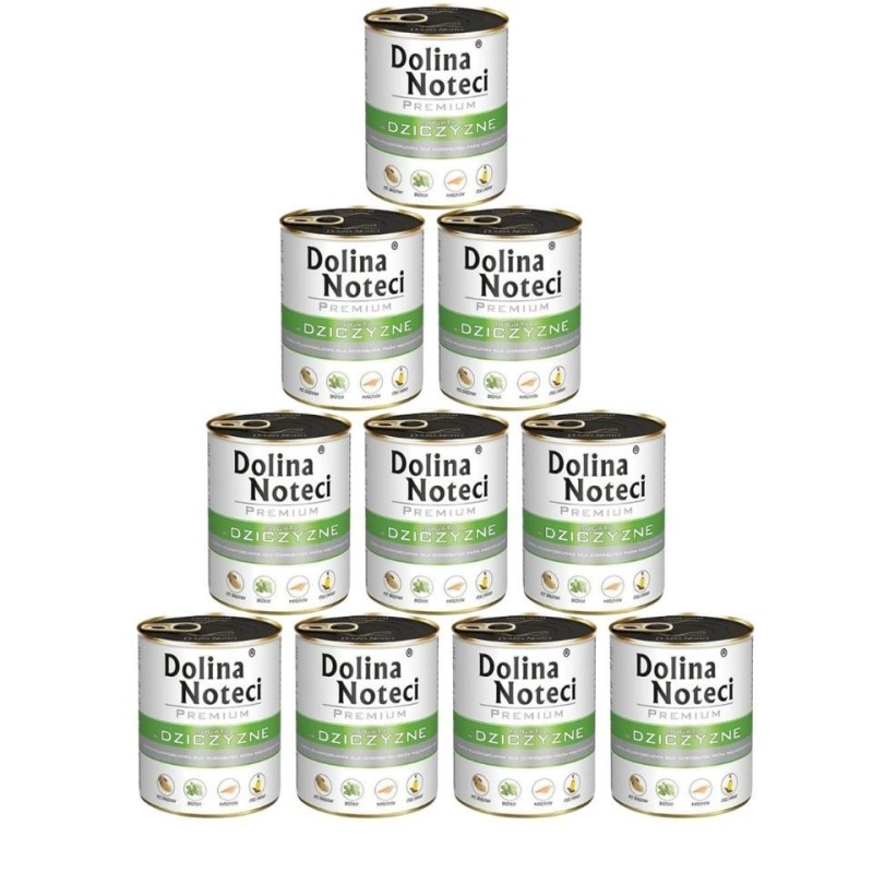DOLINA NOTECI Premium reich an Wildfleisch 10 x 800g