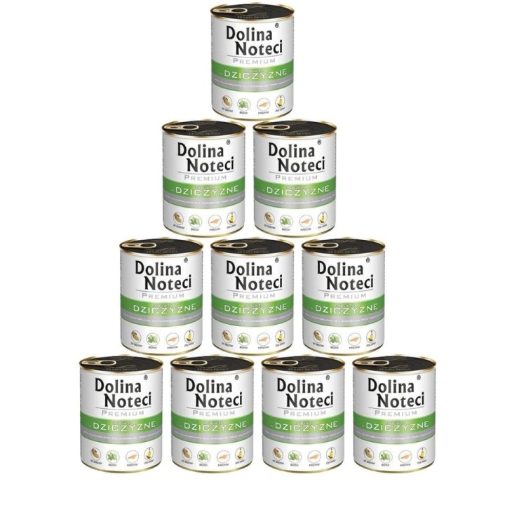 DOLINA NOTECI Premium reich an Wildfleisch 10 x 800g