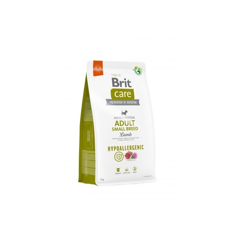 BRIT CARE Hypoallergenic Adult Small Breed Lamb 7kg