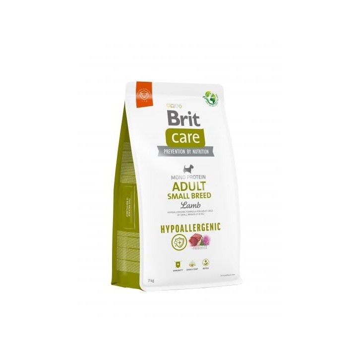 BRIT CARE Hypoallergenic Adult Small Breed Lamb 7kg