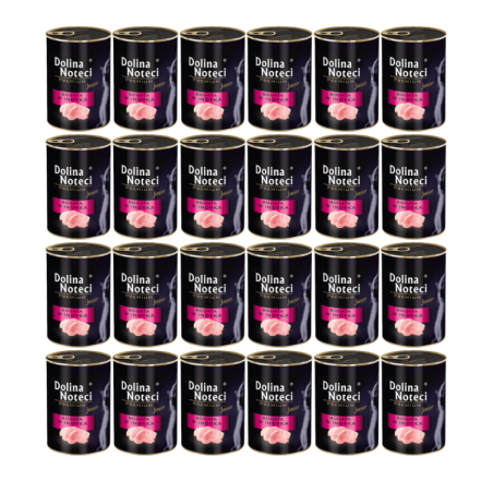 DOLINA NOTECI Premium Junior Truthahn-reiches Kätzchenfutter 24 x 400 g