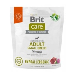 BRIT CARE Hypoallergenic Adult Small Breed Lamb 1kg für erwachsene Hunde kleiner Rassen mit Lammfleisch