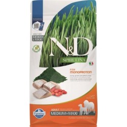 FARMINA N&amp,D Spirulina Adult Medium&amp,Maxi Herring &amp, Wolfberry 2 kg