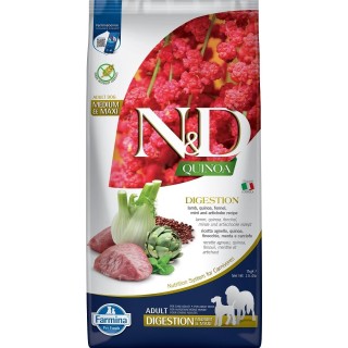 FARMINA N&amp,D Quinoa Dog Adult Medium&amp,Maxi Digestion Lamb &amp, Fennel 7 kg