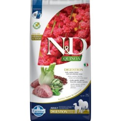 FARMINA N&amp,D Quinoa Dog Adult Medium&amp,Maxi Digestion Lamb &amp, Fennel 7 kg