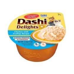 INABA Cat Dashi Delights Huhn und Jakobsmuscheln 70 g