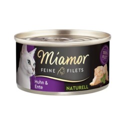 MIAMOR Feine Filets Naturell Chicken&amp,Duck 80g