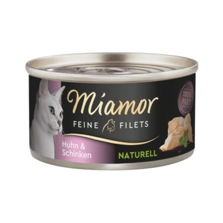 MIAMOR Feine Filets Naturell Chicken&amp,Ham 80g