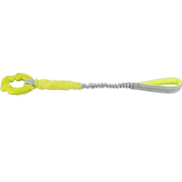TRIXIE Bungee Tugger mit Stoßdämpfer und Ring 10/56 cm