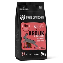 PAKA ZWIERZAKA Seventh Heaven Trockenfutter mit Kaninchen und Waldfrüchten S 9kg