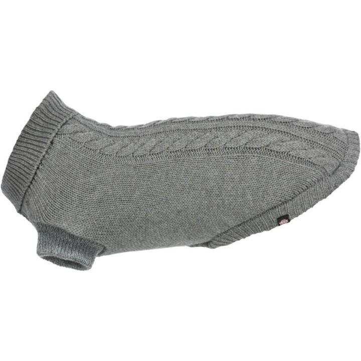 TRIXIE Kenton Hundepullover L 55 cm grau
