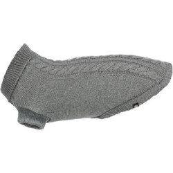 TRIXIE Kenton Hundepullover XS 27 cm grau