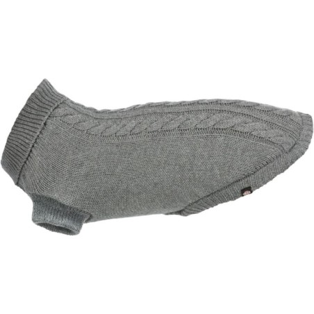 TRIXIE Kenton Hundepullover XS 27 cm grau