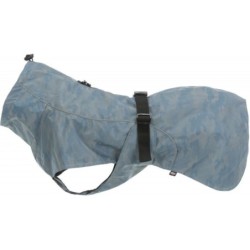 TRIXIE Lunas Regenmantel XS 25 cm silber/blau