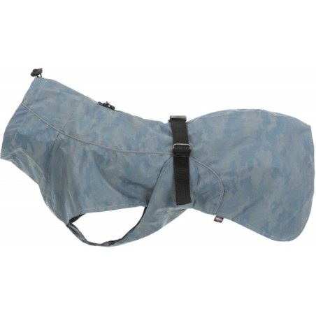 TRIXIE Lunas Regenmantel XS 25 cm silber/blau