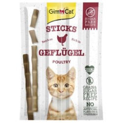 GIMCAT Sticks Poultry 4Stück Geflügelstäbchen