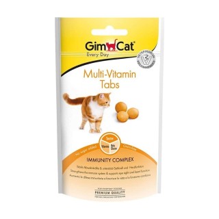 GIMCAT Every Day Tabs Multi-Vitamin 40 g Vitamin-Leckerli für Katzen