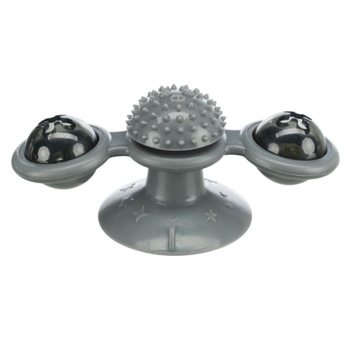 TRIXIE Fenster-Spinner Katzenspielzeug 16 cm