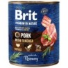 BRIT Premium by Nature 800 g Schweinefleisch und Speiseröhre natürliches Hundefutter