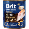 BRIT Premium by Nature Fish&amp,Fish Skin 800 g Fisch und Fischhaut natürliches Hundefutter