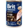 BRIT Premium by Nature Fish&amp,Fish Skin 400 g Fisch und Fischhaut natürliches Hundefutter
