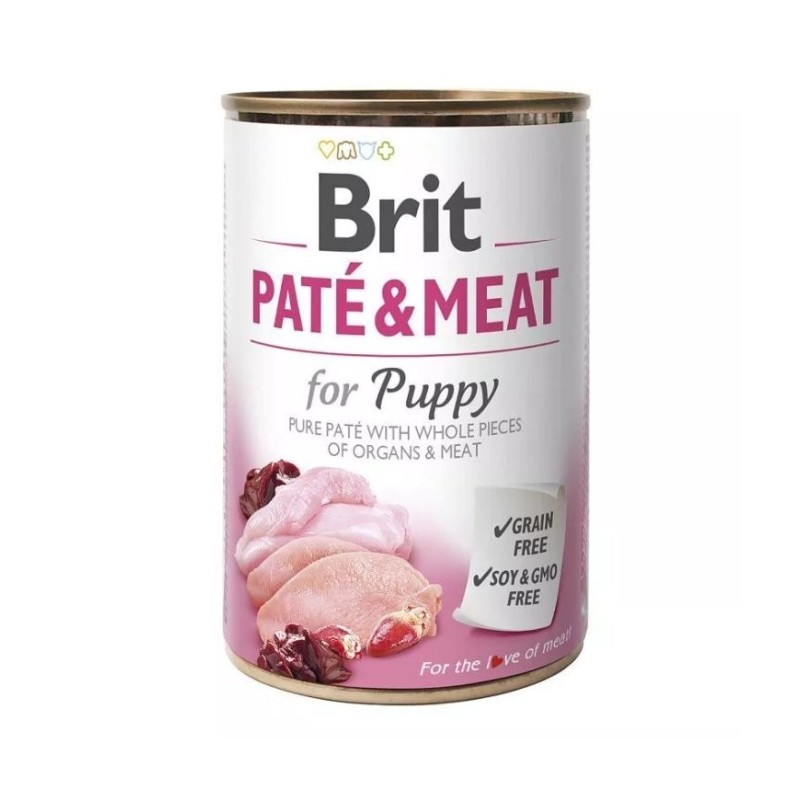 BRIT Pate&amp,Meat puppy 400 g Welpenpastete