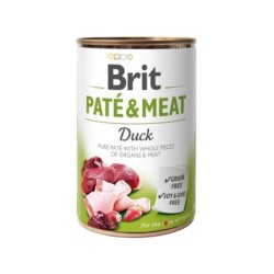 BRIT Pate&amp,Meat duck 400 g Entenpastete für Hunde