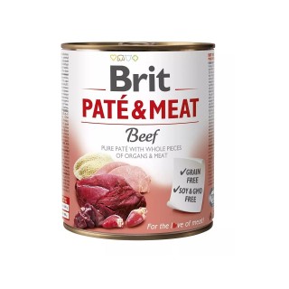 BRIT Pate&amp,Meat beef 800 g
