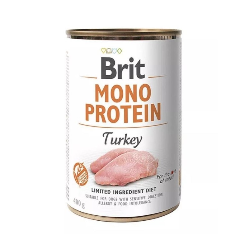 BRIT Mono Protein Turkey 400 g monoproteinhaltiges Putenfutter