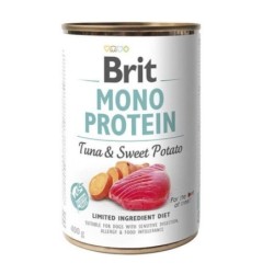 BRIT Mono Protein Tuna &amp, Sweet Potato 400 g Monoprotein Karmatta und Yamswurzel