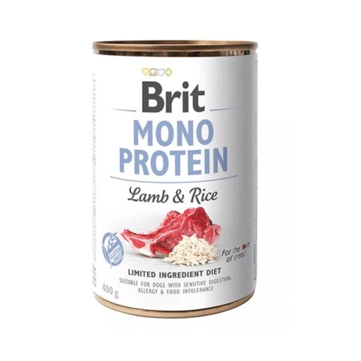 BRIT Mono Protein Lamb &amp, Rice 400 g