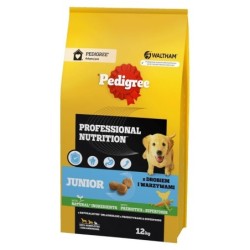 PEDIGREE Junior Professional Nutrition 12 kg mit Geflügel und Gemüse für große und mittelgroße Hundewelpen