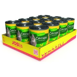 JOSERA JosiCat Huhn in Gelee 12 x 400 g für ausgewachsene Katzen
