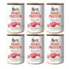 BRIT Mono Protein Beef &amp, Rice 6x400 g Monoprotein-Lebensmittel Rindfleisch und Reis