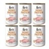 BRIT Mono Protein Turkey 6x400 g Monoprotein-Putenfutter