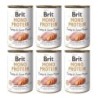BRIT Mono Protein Turkey &amp, Sweet Potato 6x400 g Monoprotein-Nahrung Pute und Süßkartoffel