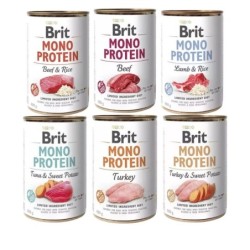 BRIT Mono Protein Mix Geschmacks 6x400 g
