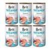 BRIT Pate&amp,Meat salmon 6x400 g