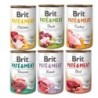 BRIT Pate Meat Geschmacksmischung 6x400g Pastete für Hunde